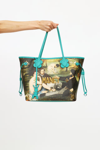 x Jeff Koons Manet Neverfull Bag