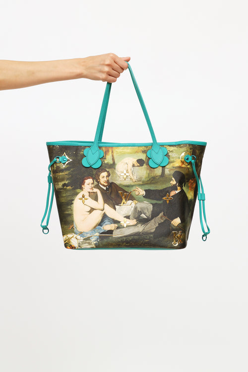 x Jeff Koons Manet Neverfull Bag