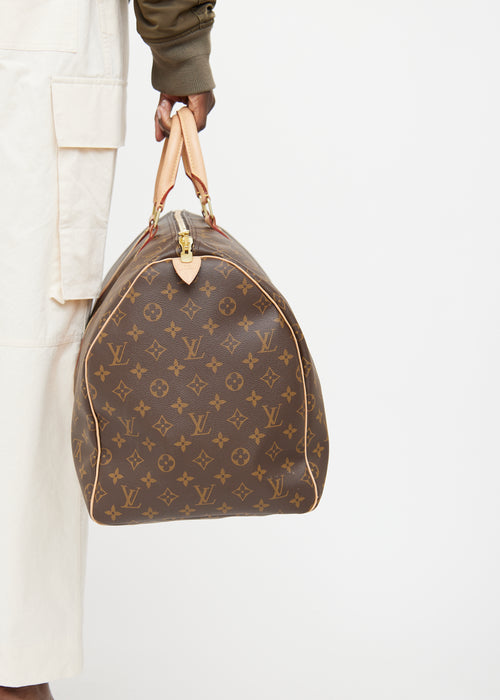 Louis Vuitton 57 Monogram Keepall Luggage