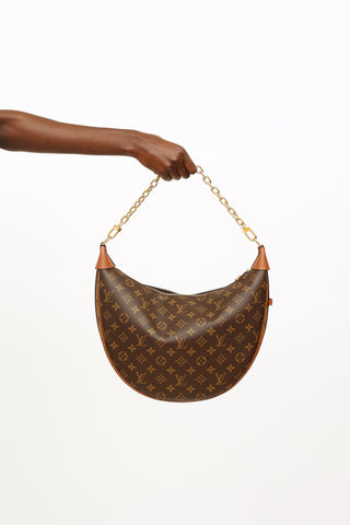 Louis Vuitton Brown Monogram Loop Shoulder Bag