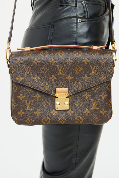 Louis Vuitton Monogram Pochette Metis Bag