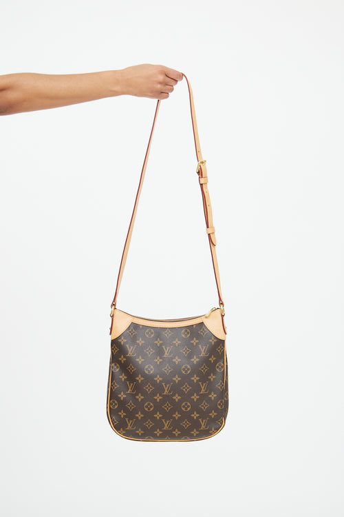 Louis Vuitton Brown PM Monogram Odeon Crossbody Bag