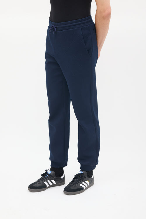 Louis Vuitton Navy Monogram Jacquard Jogger