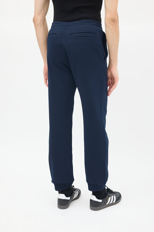 Louis Vuitton Navy Monogram Jacquard Jogger