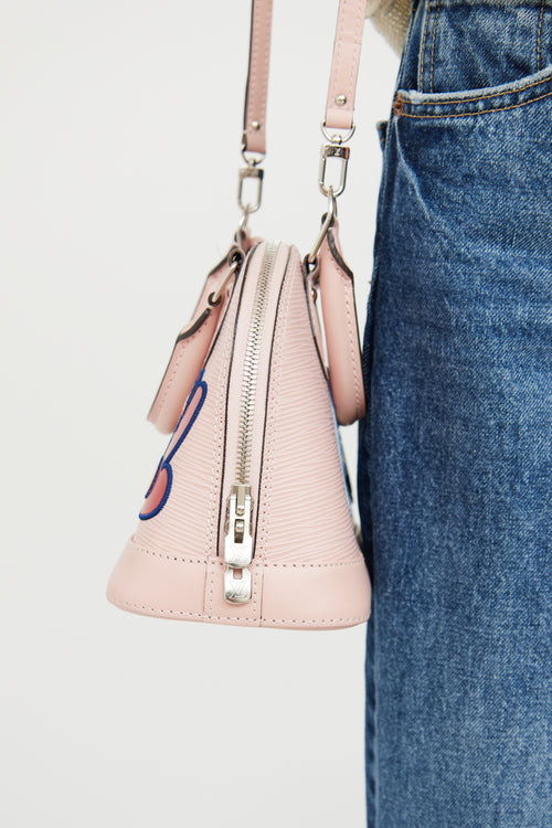 Louis Vuitton 2018 Pink Alma Epi Bag