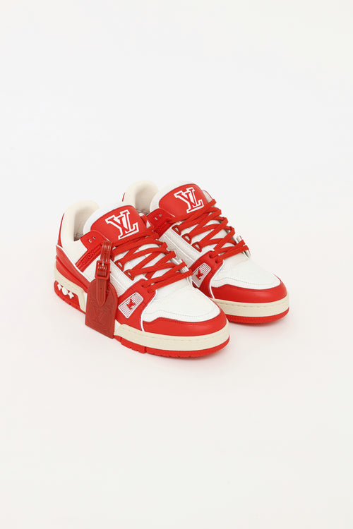 Louis Vuitton x (RED) Aids Project Trainers