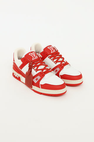 Louis Vuitton x (RED) Aids Project Trainers