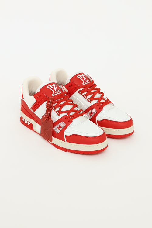 Louis Vuitton x (RED) Aids Project Trainers