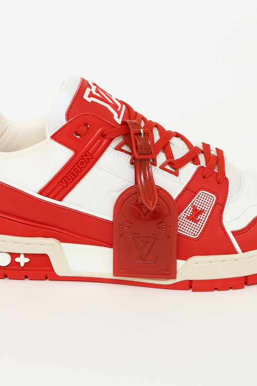 Louis Vuitton x (RED) Aids Project Trainer Sneaker