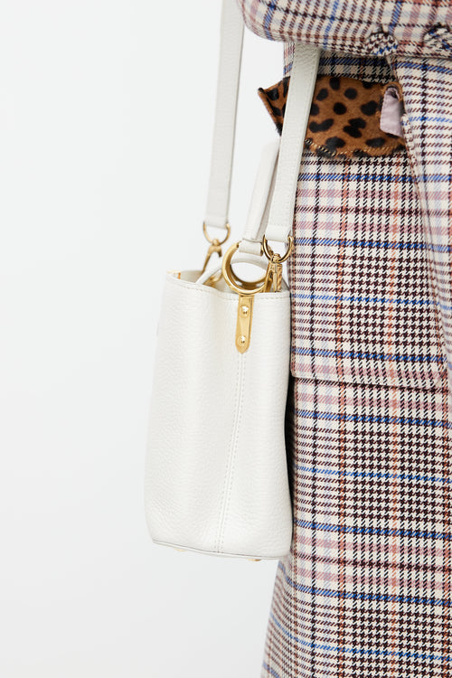 Louis Vuitton Snow White Taurillon Capucines BB Bag