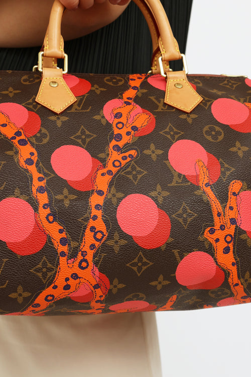 Louis Vuitton 2015 Brown 
Multi Monogram Ramages Speedy 30 Bag