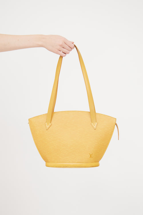 Louis Vuitton Yellow Epi Leather Saint Jacques PM Bag