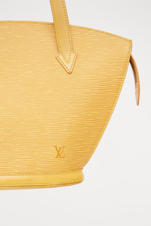 Louis Vuitton Yellow Epi Leather Saint Jacques PM Bag