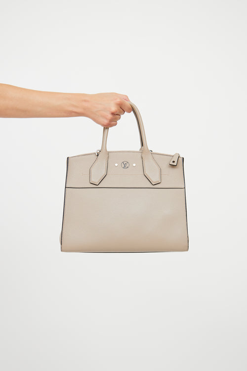 Louis Vuitton Grey City Steamer MM Bag