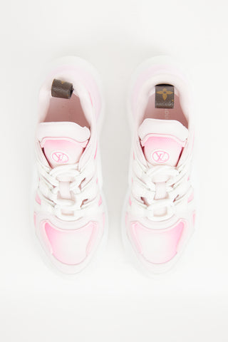 White 
Pink Archlight Sneaker