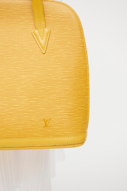 Louis Vuitton Yellow Epi Lussac Bag