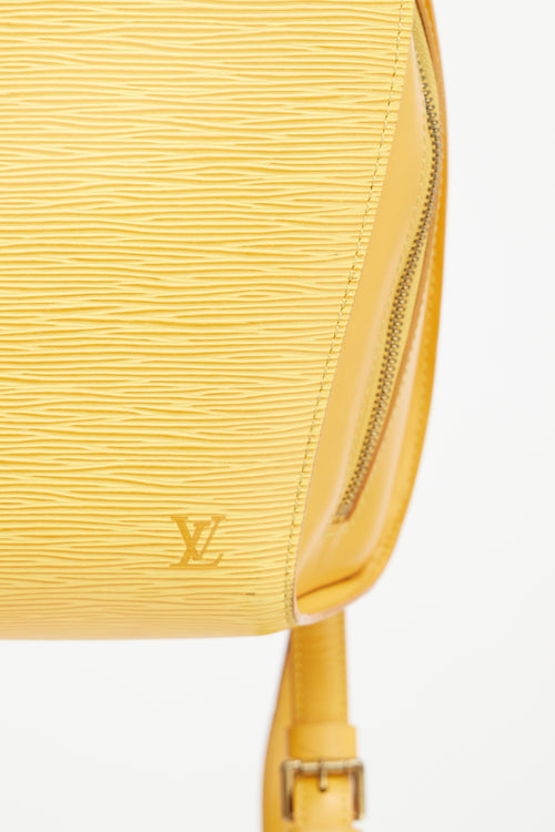 Louis Vuitton Yellow Epi Leather Mabillon Backpack