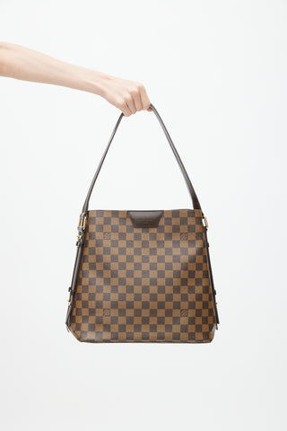 Louis Vuitton 2012 Brown Damier Ebene Cabas Rivington Tote