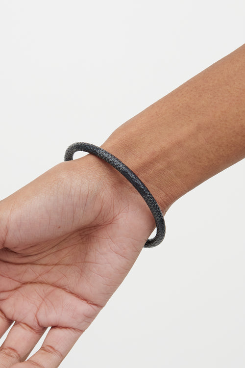 Louis VuittonBlack Damier Graphite Bracelet