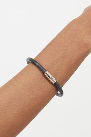 Louis VuittonBlack Damier Graphite Bracelet