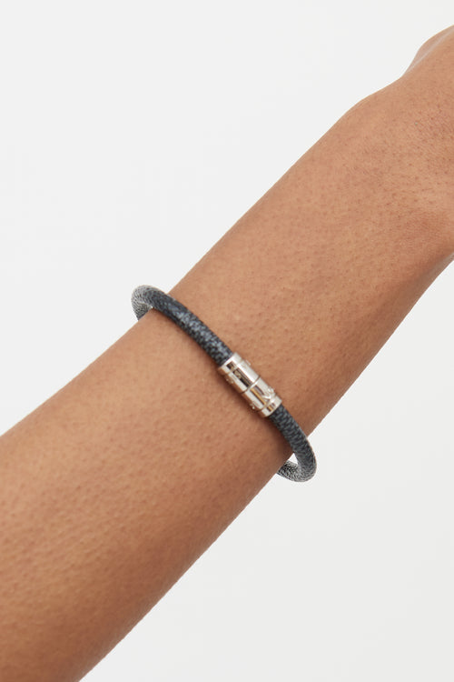 Louis VuittonBlack Damier Graphite Bracelet