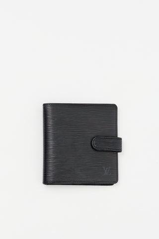 Louis Vuitton Black Epi Leather Bifold Wallet