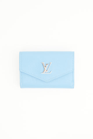 Louis Vuitton Blue Portefeuille Trifold Wallet