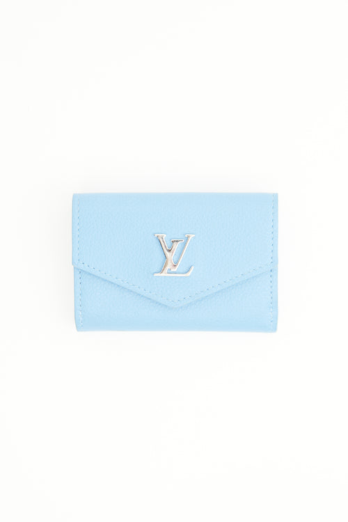 Louis Vuitton Blue Portefeuille Trifold Wallet