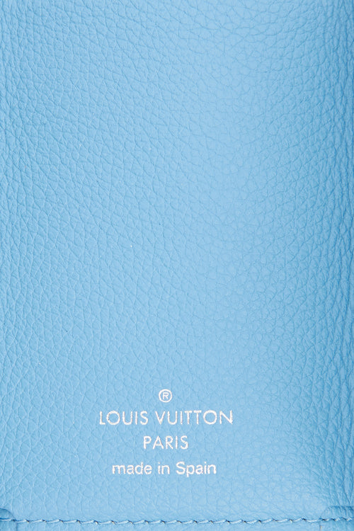 Louis Vuitton Blue Portefeuille Trifold Wallet