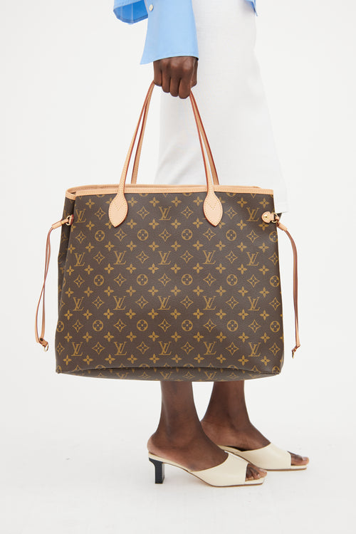 Brown Monogram Neverfull GM Bag