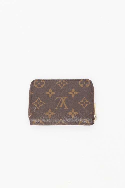 Louis Vuitton Brown Monogram Zippy Wallet