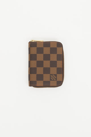 Louis Vuitton Brown Damier Ebene Zippy Coin Purse