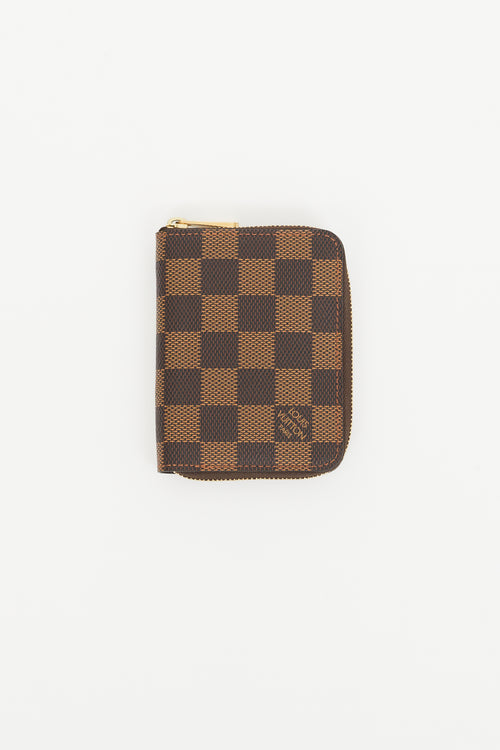 Louis Vuitton Brown Damier Ebene Zippy Coin Purse