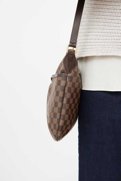 Brown Damier Ebene Bloomsbury Bag