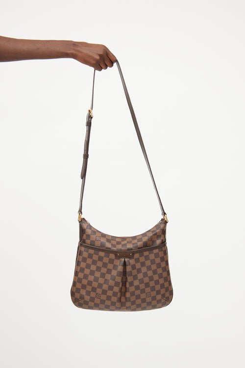 Brown Damier Ebene Bloomsbury Bag