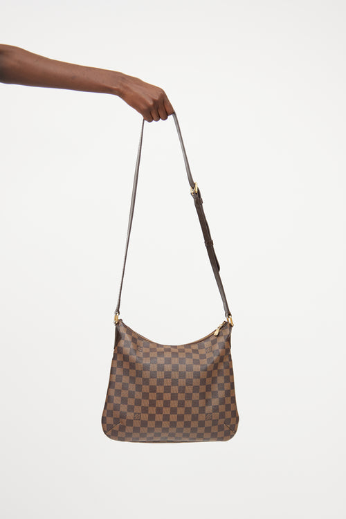 Brown Damier Ebene Bloomsbury Bag