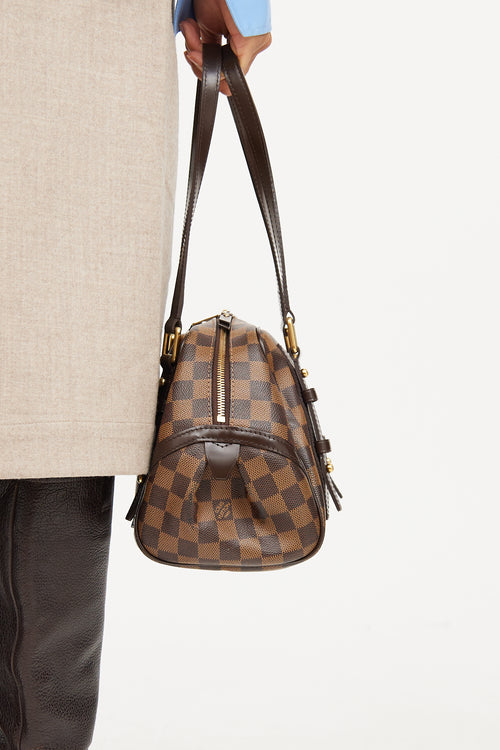 Louis Vuitton Brown Damier Rivington PM Bag