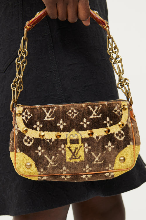 Louis Vuitton Brown Monogram Tompe L
oeil Bag