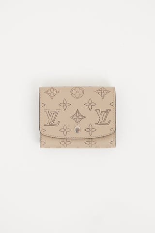 Louis Vuitton Grey Galet Mahina Iris Compact Wallet