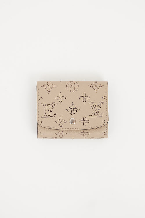 Louis Vuitton Grey Galet Mahina Iris Compact Wallet