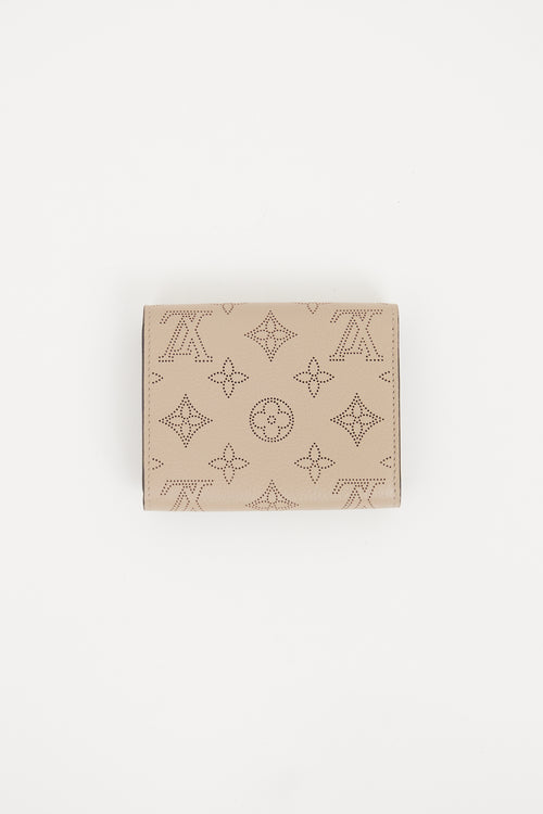 Louis Vuitton Grey Galet Mahina Iris Compact Wallet