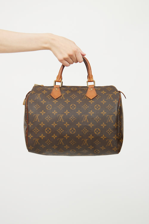 Louis Vuitton Brown Monogram Speedy Bag