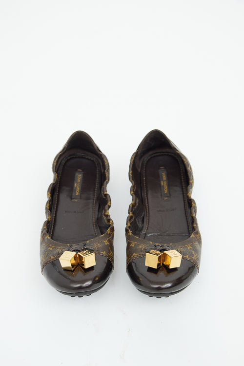 Louis Vuitton Monogram Bow Ballet Flat