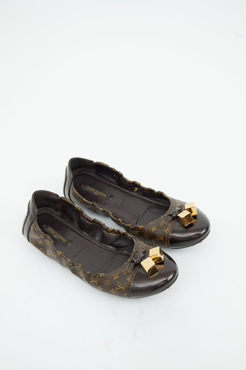 Louis Vuitton Monogram Bow Ballet Flat