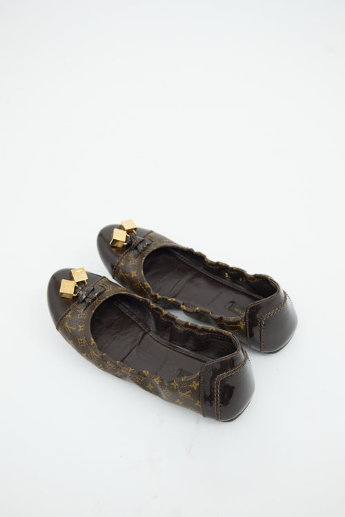 Louis Vuitton Monogram Bow Ballet Flat