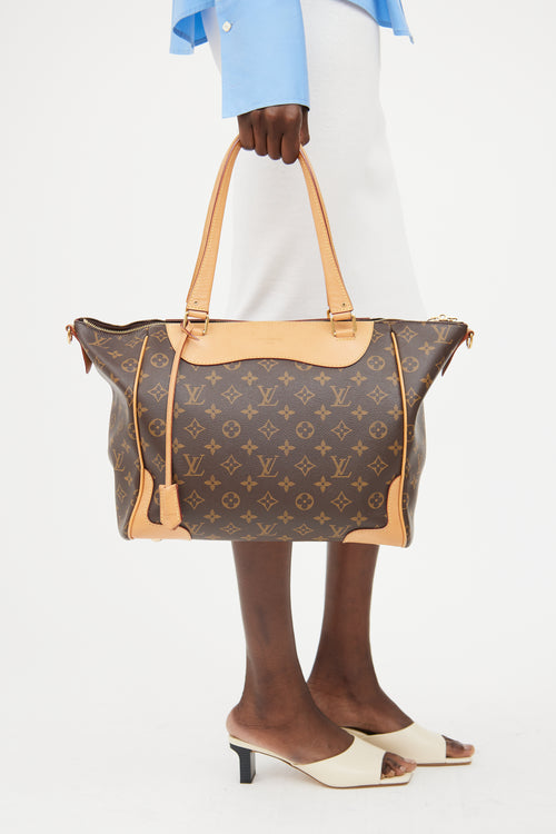 Brown Monogram Estrela Two Way Bag