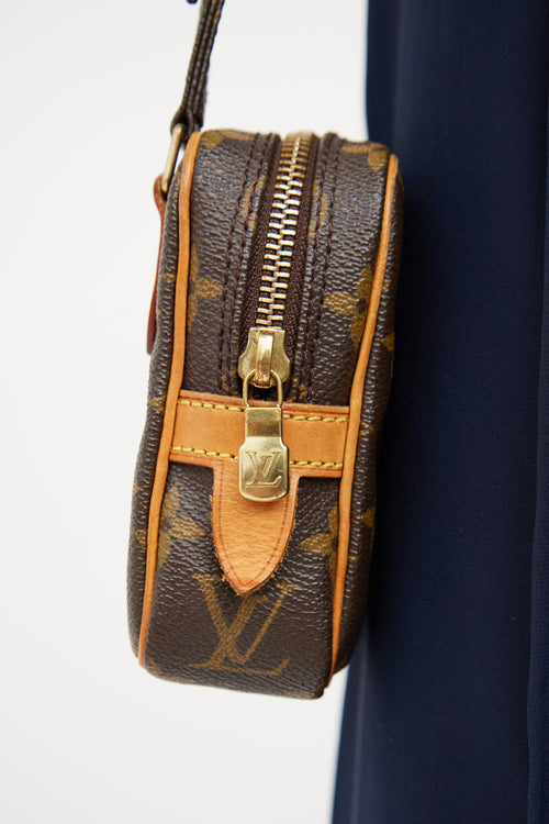 Brown Monogram Marly Bandouliere Crossbody Bag