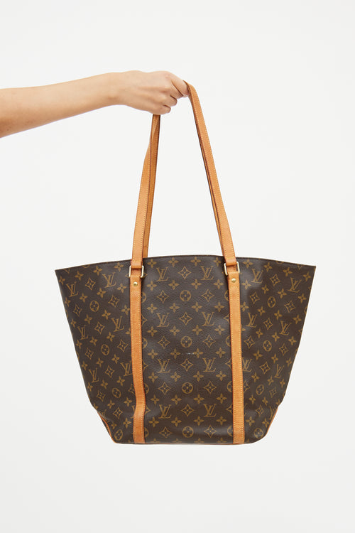 Brown Monogram Sac Shopping 48 Tote Bag