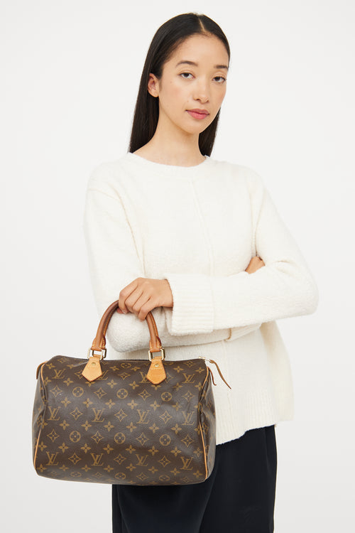 Louis Vuitton Monogram Speedy 30 Bag