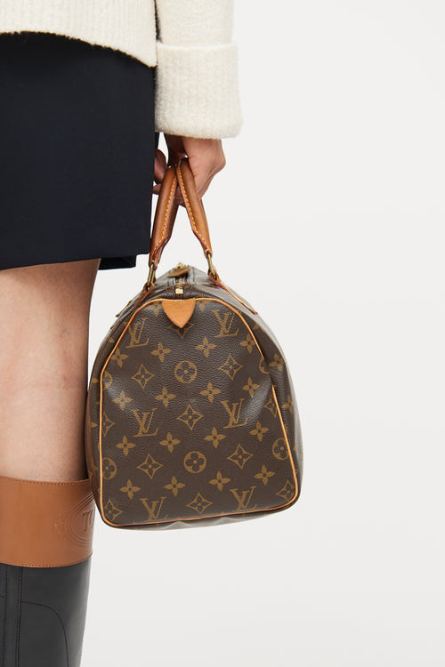 Louis Vuitton Monogram Speedy 30 Bag